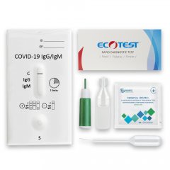Экспресс-тест ECOTEST COV-W23M для выявления COVID-19, антитела IgG/IgM №1
